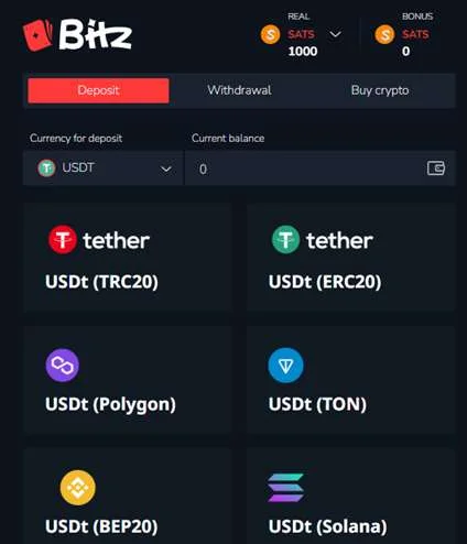 Bitz Casino APK — скриншот 1