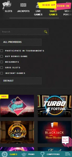 Booi Casino APK — скриншот 4