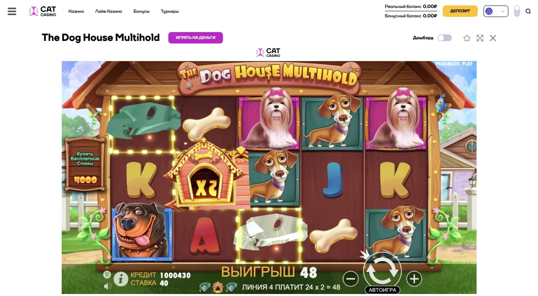 Cat Casino APK — скриншот 4