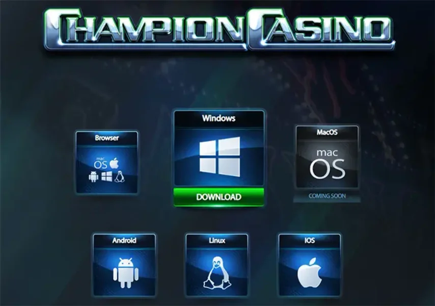 Champion Casino APK — скриншот 4