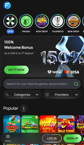 Flagman Casino APK — скриншот 3