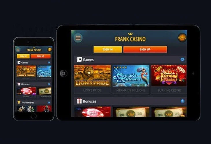 Frank Casino APK — скриншот 2