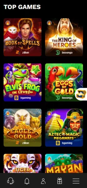 LevelUp Casino APK — скриншот 3