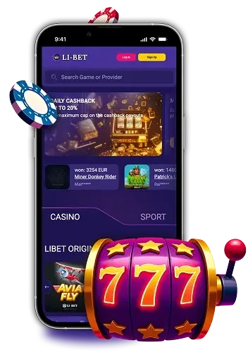 Libet Casino APK — скриншот 2