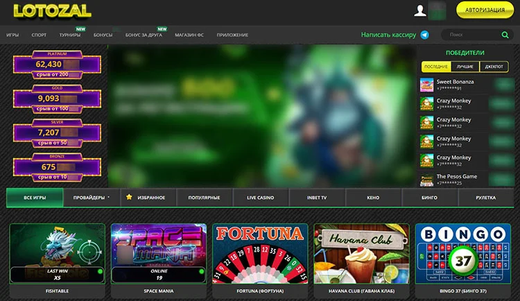 Lotozal Casino APK — скриншот 4