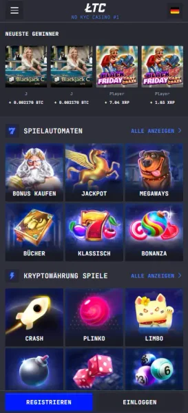 LTC Casino APK — скриншот 2