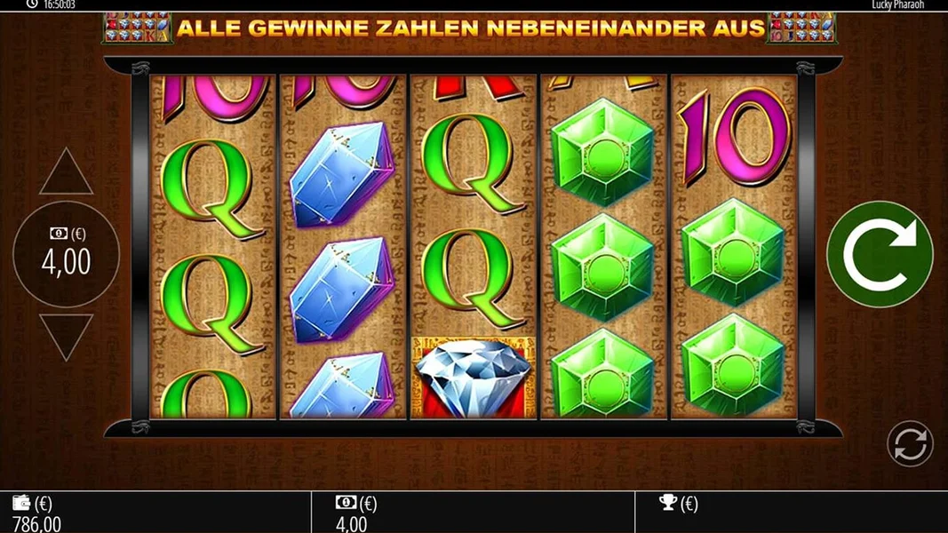 Pharaon Casino APK — скриншот 3