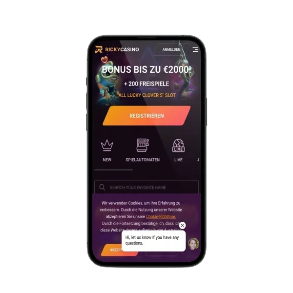 Richy Casino APK — скриншот 1