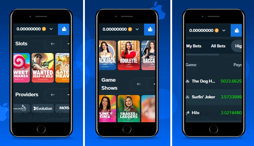 Stake Casino APK — скриншот 1