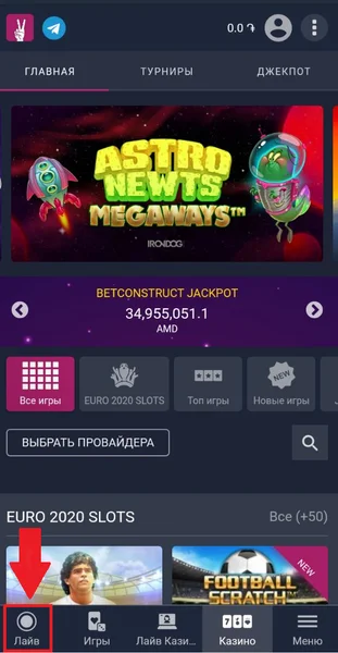 Vivaro Casino APK — скриншот 2