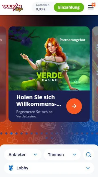 Vulkan Vegas Casino APK — скриншот 1