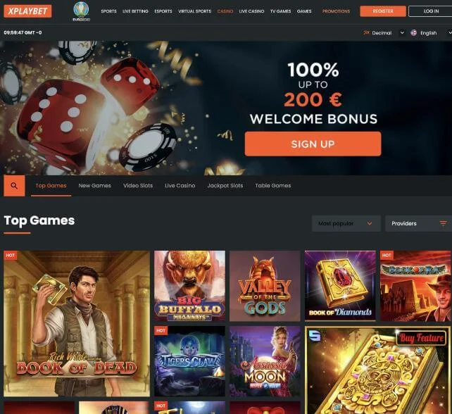 Xplaybet Casino APK — скриншот 1